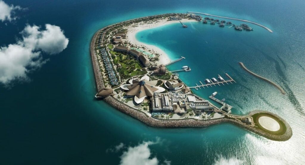 من أجمل أماكن في قطر على الإطلاق جزيرة الموز قطر.