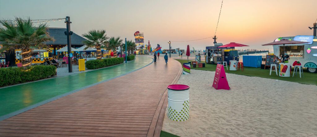 شاطئ كايت بيتش دبي أحلي شواطئ دبي