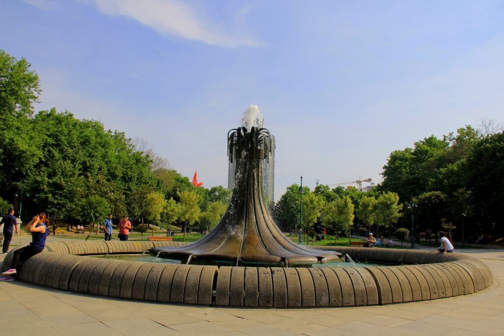 غيزي بارك هي واحدة من أجمل حدائق في إسطنبول .
